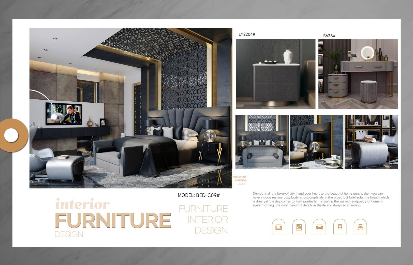 1. Yexuan Bedroom Furniture Catalog 2024 圖片 6