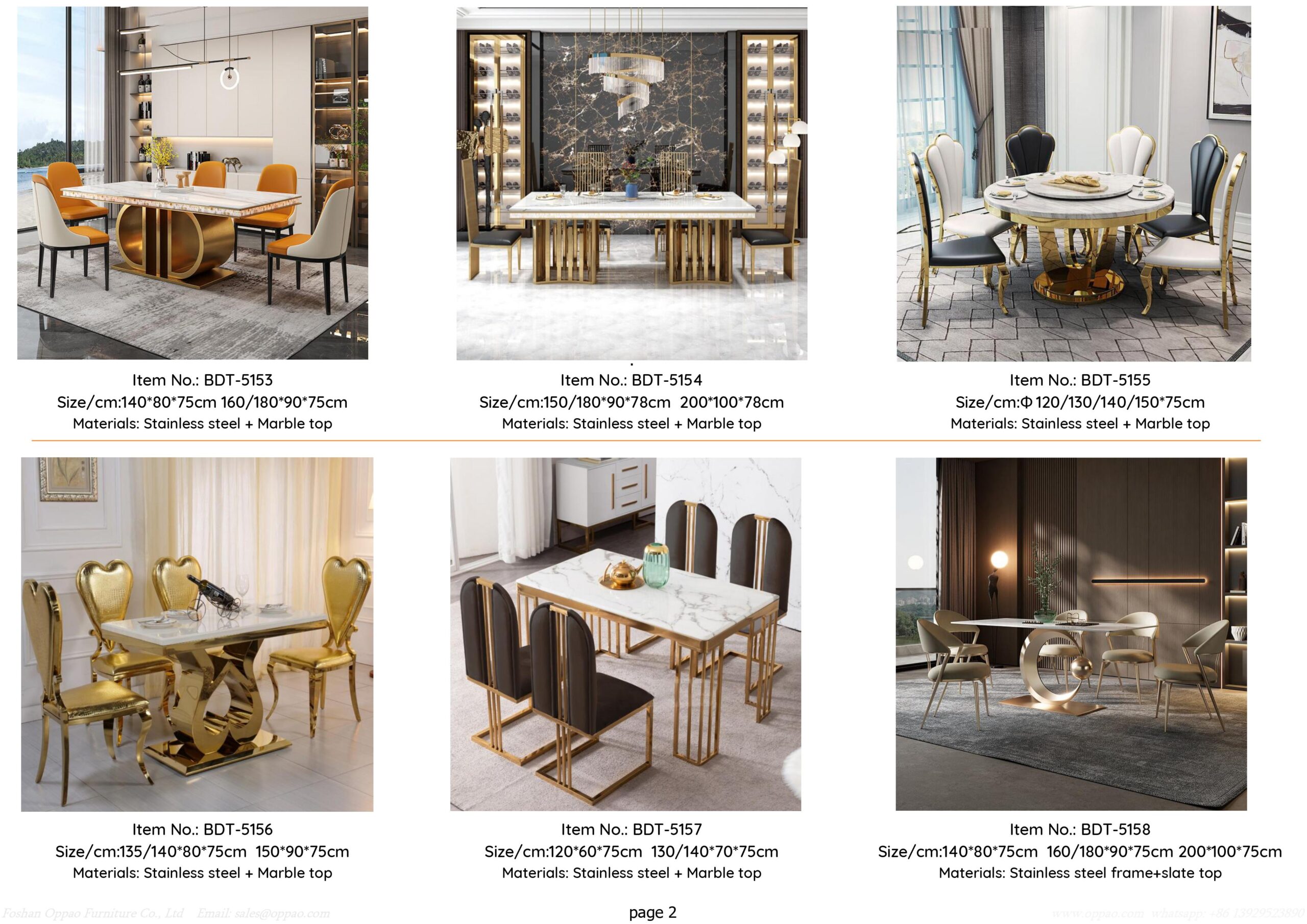 OP Dining Tables catalogue 圖片 1 scaled