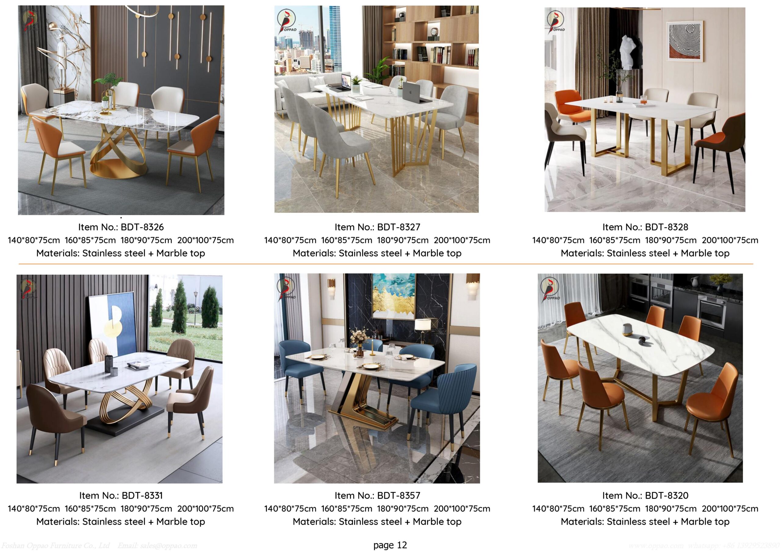 OP Dining Tables catalogue 圖片 11 scaled