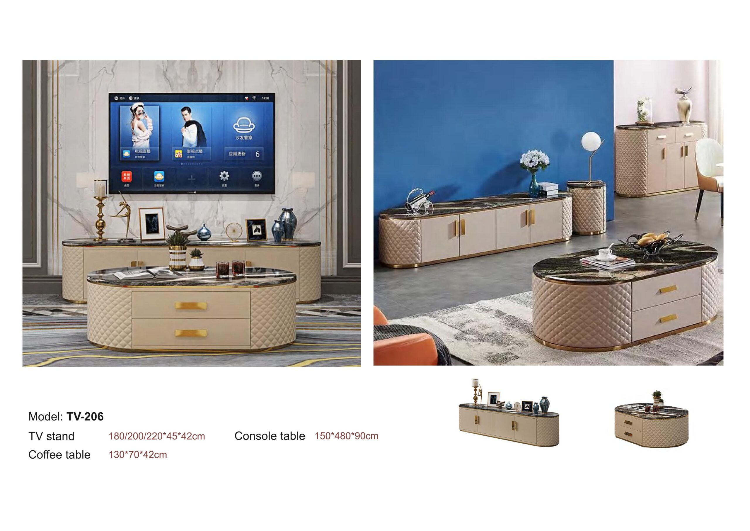 Yexuan Luxury Living room Furniture Catalog 2024 圖片 29 scaled