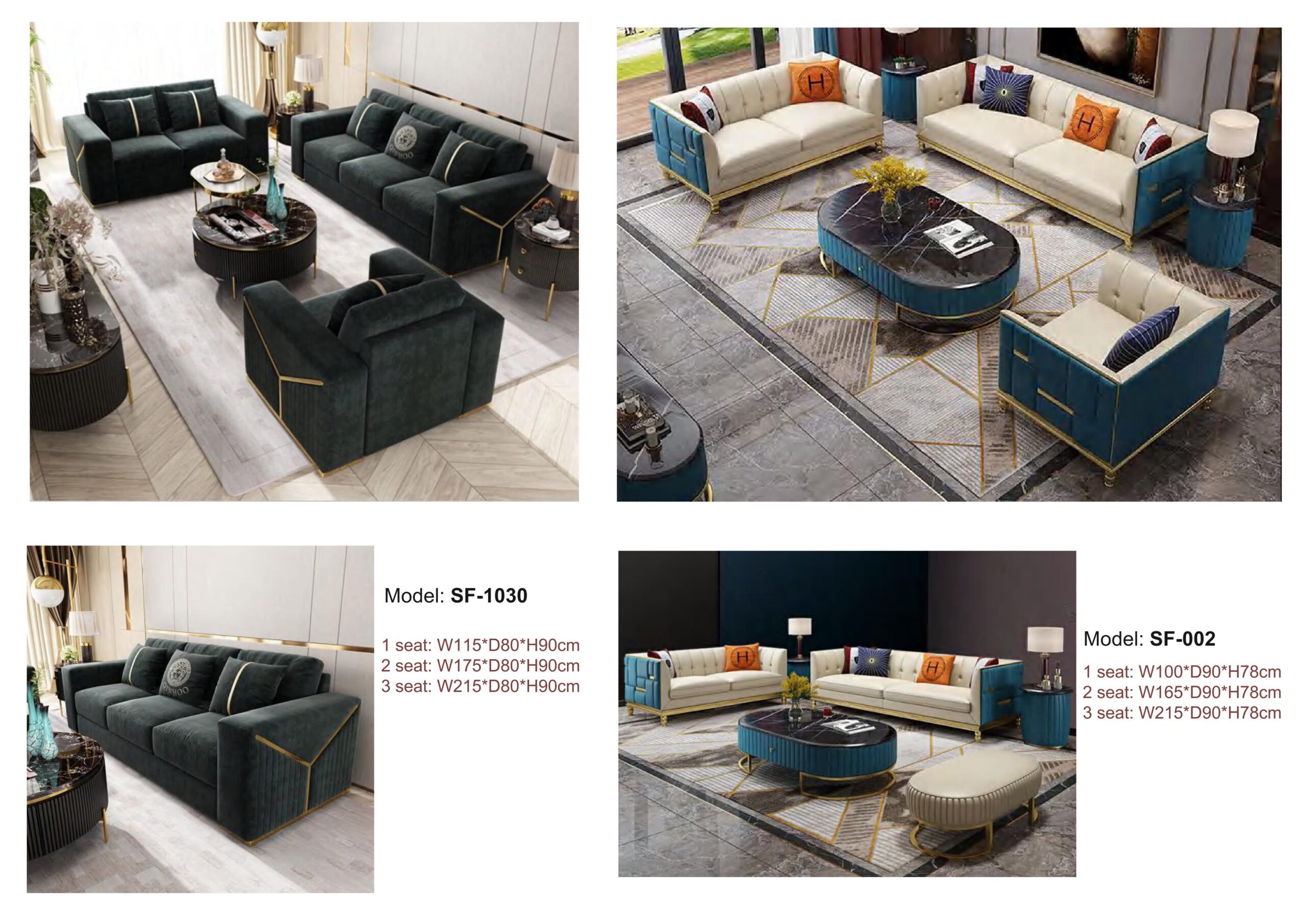 Yexuan Luxury Living room Furniture Catalog 2024 圖片 7 scaled