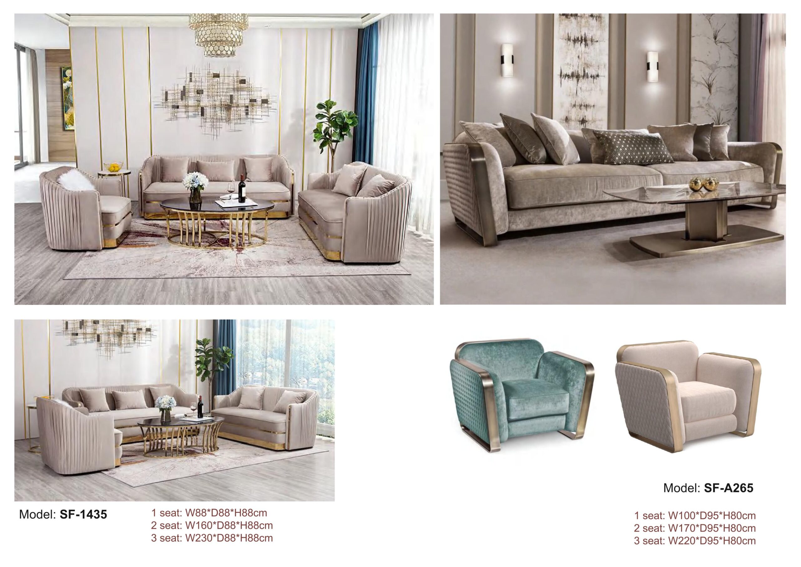 Yexuan Luxury Living room Furniture Catalog 2024 圖片 9 scaled